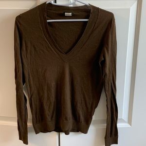 Brown J -Crew Sweater